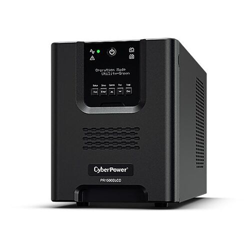 CyberPower PR1500ELCD alimentation d'énergie non interruptible Interactivité de ligne 1,5 kVA 1350 W 8 sorties CA