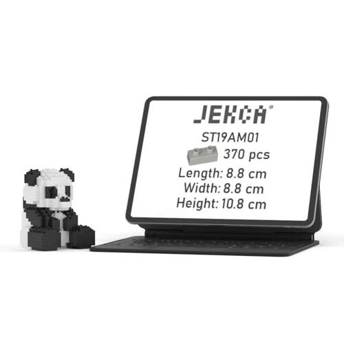 Blocs de construction - JEKCA - Mini Panda - 370 pièces - Plastique - 14 ans et plus