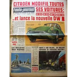 Auto Journal 292 De 1962 Peugeot 403 Commerciale Diesel,Hillman Super Minx,Tesserault 4m