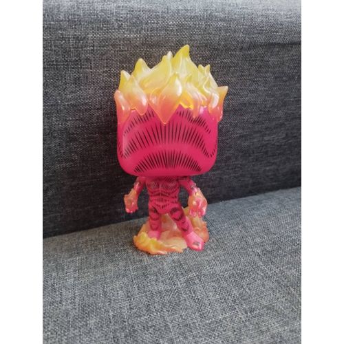 Pop Human Torch Les 4 Fantastiques Marvel