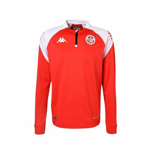 Sweatshirt Ablas Football Tunisie Rouge Homme - Kappa