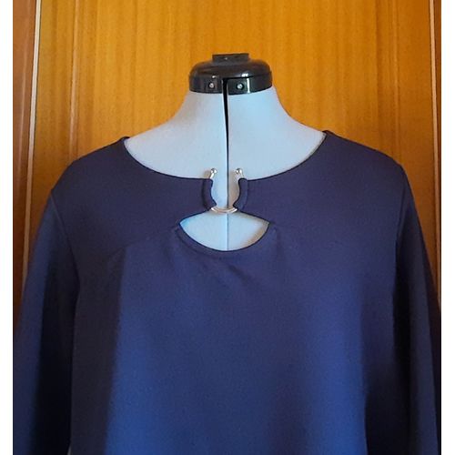 Robe Bleu Marine, Camaïeu, Taille Xl/42