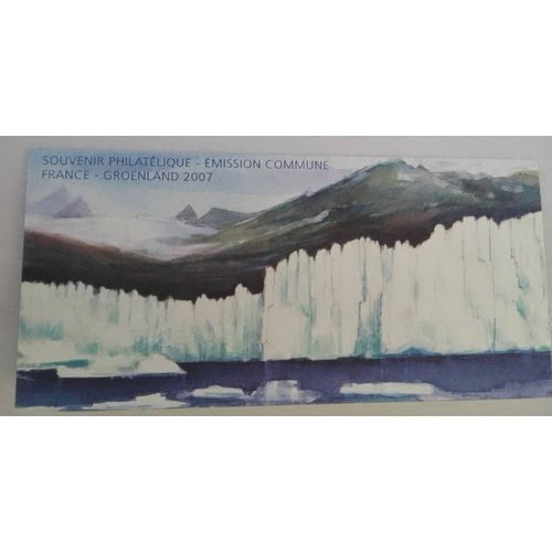 Bloc Souvenir France Groenland 2007