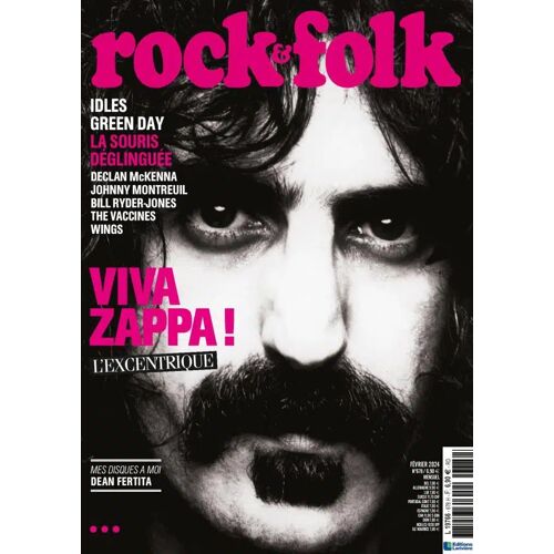 Rock And Folk 678 - Franck Zappa - Idles - Green Day - La Souris Déglinguée - Declan Mckenna - Johnny Montreuil - Bill Ryder Jones - The Vaccines - Wings - Dean Fertita