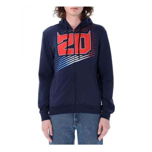 Sweat Zippé Officielle Fabio Quartararo 20 Bleu Pour Homme