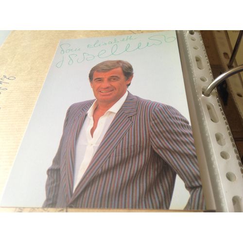 Jean-Paul Belmondo - Autographe