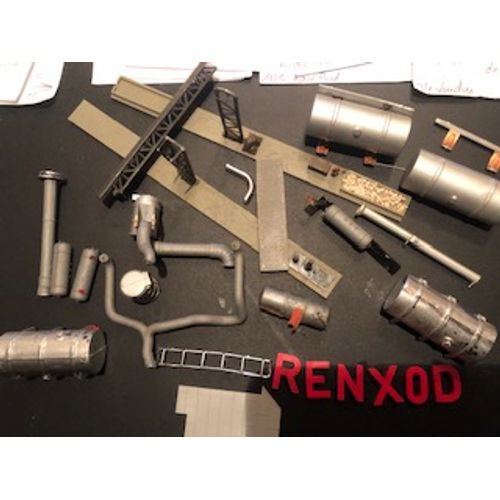 Modélisme Ferroviaire, Voie N 9mm, Accessoires Usine Chimique