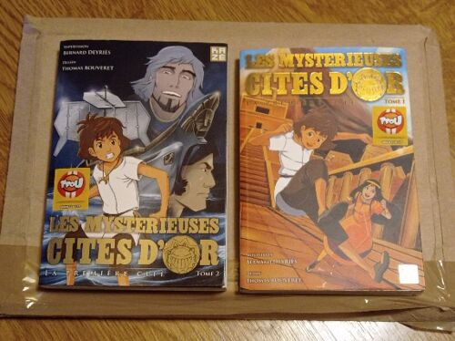 Lot De 2 Mangas Les Mystérieuses Cités D'Or Tome 1 Et Tome 2