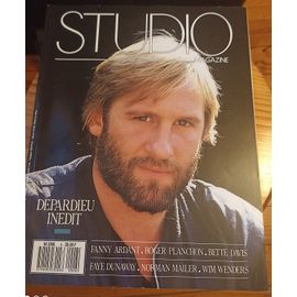 Magazine Studio Gerard Depardieu Inédit Septembre 1987