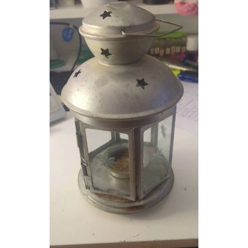 Support lanterne bougie