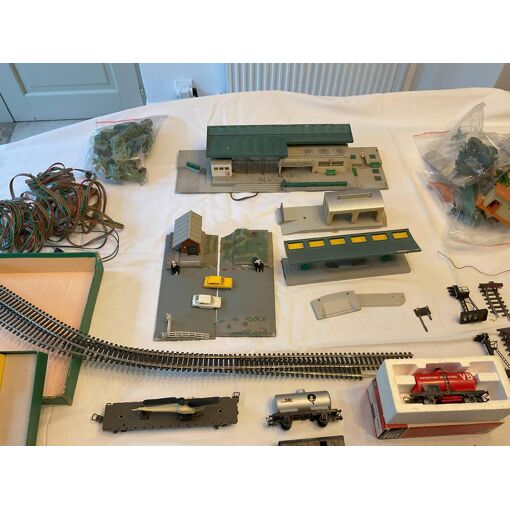 1:87 HO Lot accessoires & rails Meccano HOrnby-acHO