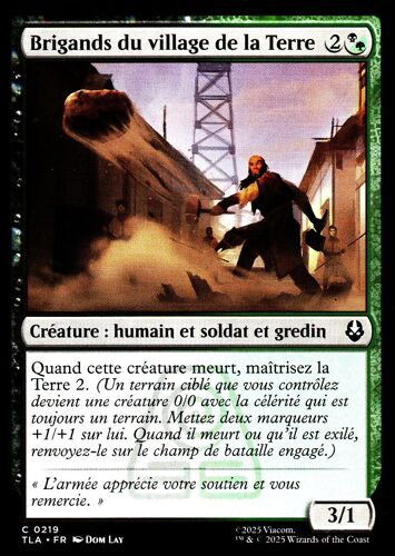 Brigands Du Village De La Terre - Magic - Avatar Le Dernier Maître De L' Air Vf - C - 219