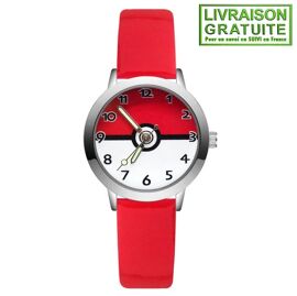 Montre Les Pokémon Poké Ball Pokéball Pikachu (Réf 2)