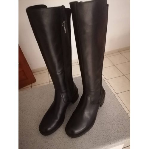 Bottes Femme Cuir Noir Taille 38