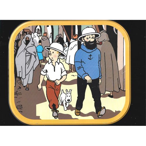 Tintin Boite A Gateaux En Fer Delacre, Tintin Moulinsart 2010