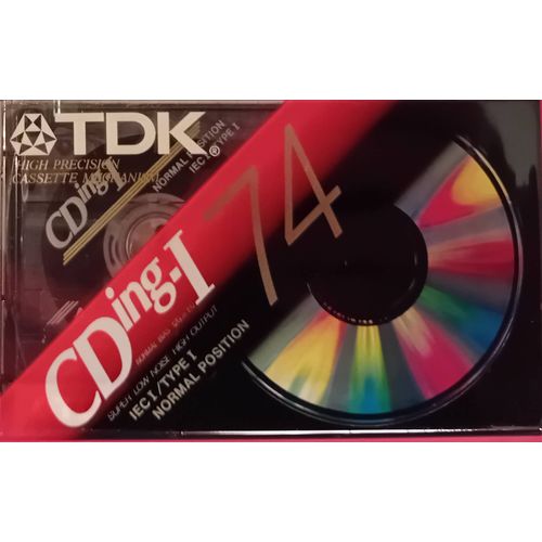 Cassette audio vierge TDK
