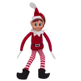 Poupée - Mercier - Lutin farceur - 30 cm - Vinyle - Habit rouge et blanc