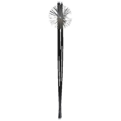 Kit cannes- herisson acier D 200mm