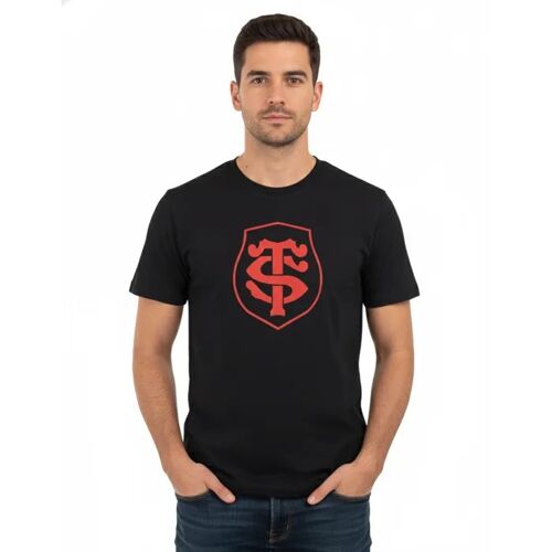 L - T-Shirt - Stade Toulousain - Toulouse - Rugby - Noir - Manches Courtes