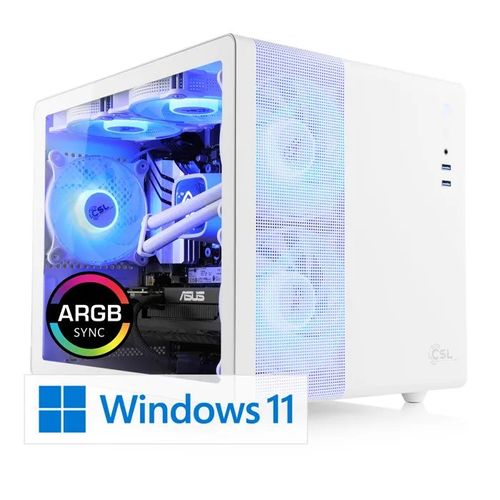 PC Gaming - CSL Computer - M11850H - AMD Ryzen 7 8700F - GeForce RTX 5070 - 32 Go DDR5 RAM