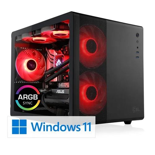 PC Gaming - CSL Computer - M11840H - AMD Ryzen 7 8700F - GeForce RTX 5070 - 32 Go DDR5 RAM