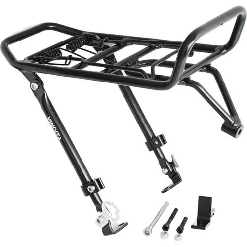 Porte-Bagages Avant - Underscore - Vincita - 10 Kg - Compatible Roues 40,6 À 71,1 Cm - Noir.