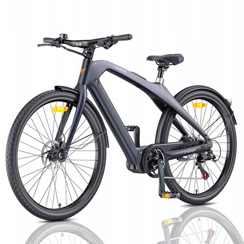 Vélo Électrique Engwe N1 Pro - Moteur 250 W, Batterie 36 V 10 Ah - Autonomie : 100 Km - Vitesse Maximale : 25 Km/H - Pneus 27,5 Pouces - Freins À Disque Hydrauliques - Gris