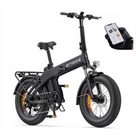 Engwe Ep-2 3.0 Boost - Vélo Électrique Pliable 20 Pouces - Batterie 48 V 13,5 Ah - Autonomie 120 Km - Freins À Disque Hydrauliques - Noir