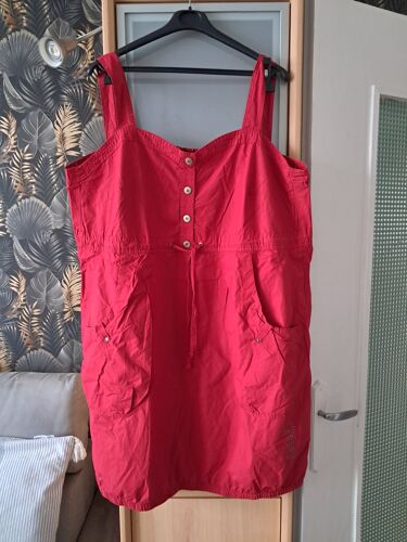 Robe Taille 50-52 Rouge M&amp;S Mode