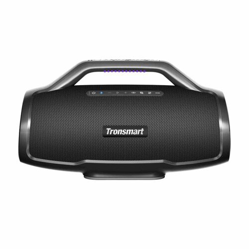 Tronsmart Bang MAX Haut-Parleur Bluetooth, Boîte à Musique 130W avec Lumière, Son Stéréo Puissant, IPX7 Étanche, avec AUX, TF, App, Trou de Guitare, pour Extérieur, Fête