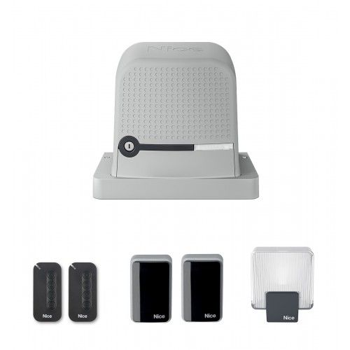 Kit motorisation pour portail coulissant Robus jusqu'à 600 kg NICE