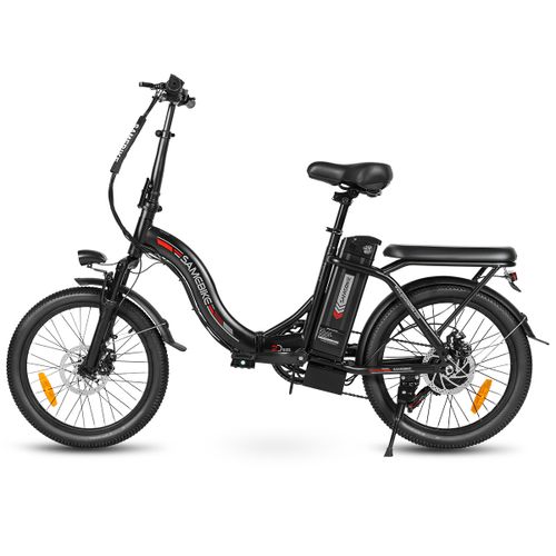 Vélo Électrique Pliable Samebike Cy20 350 W 36 V 12 Ah Vitesse Maximale 32 Km/H Autonomie 60 Km Roues 20 Pouces
