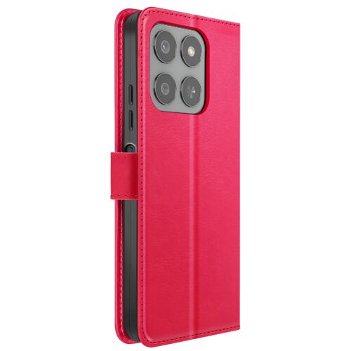 Étui Portefeuille pour Honor 400 Smart Antichoc avec Dragonne Inclus Mayaxess Rouge