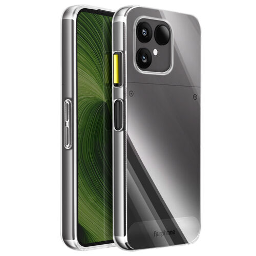 Coque pour Fairphone 6 Protection Souple en Silicone Mayaxess Transparent