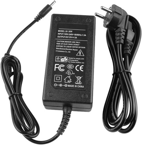 12V AC Adaptateur Chargeur Adapté pour Medion ADP-36CH B Akoya E15403 E2216T E2291 E2293 E2294 E3221 E11201 E11202 E2213 E2214 E2291 E2292 E3221 E3222 E3223 E4251 E4251S E4271 S4403 S17405