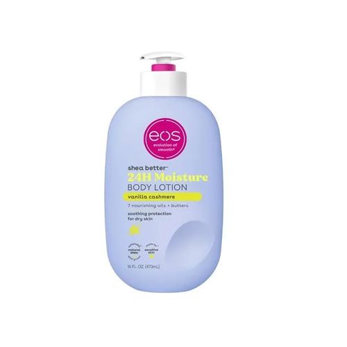 Eos - Lait Corporel Vanille Cachemire 473ml Soin Hydratant 24 H 