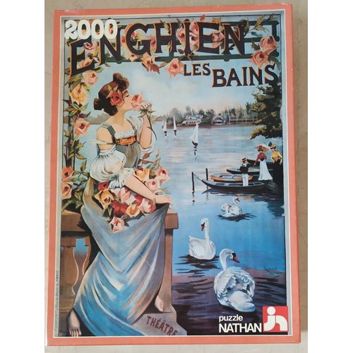 2000, Nathan, Enghien les Bains Poster, Tournon puzzle