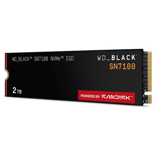 WD_BLACK SN7100 - SSD - 2 To - interne - M.2 2280 - PCIe 4.0 x4 (NVMe)