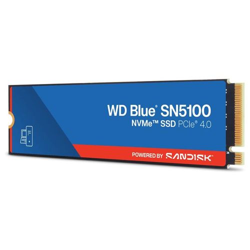 WD Blue SN5100 - SSD - 4 To - interne - M.2 2280 - PCIe 4.0 x4 (NVMe)