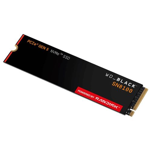 WD Black SN8100 - SSD - 8 To - interne - M.2 2280 - PCI Express 5.0 x4 (NVMe) - TCG Opal Encryption 2.02