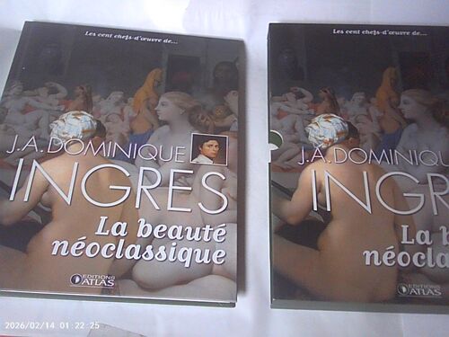 J.A. Dominique Ingres Livre De 100 Chefs D Oeuvre