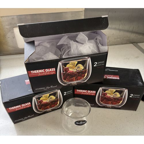 Lot De 6 Verrines / Verre Thermique 11,5 Cl - Bormioli Luigi Ametista -