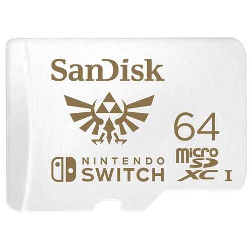 SanDisk Nintendo Switch - Carte mémoire flash - 64 Go - UHS-I U3 - microSDXC UHS-I - pour Nintendo Switch