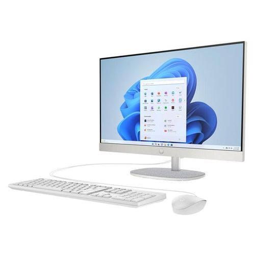 HP 24-cr0068nf - 23.8" N-series I3-N300 8 Go RAM 512 Go Blanc AZERTY