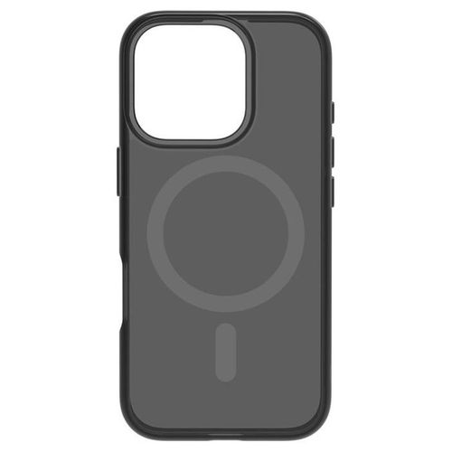 Muvit For France - Coque de protection pour téléphone portable - 2 m, translucent - compatibilité avec MagSafe - noir - pour Apple iPhone 16 Pro