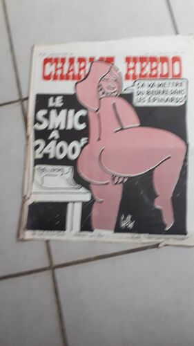 Revue Satirique Charlie Hebdo N 381 Du 2 Mars 1978, Abîmé Mais Lisible