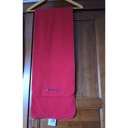 Belle Grande Écharpe Ripcurl 150/30cm Polaire Rouge. Neuve