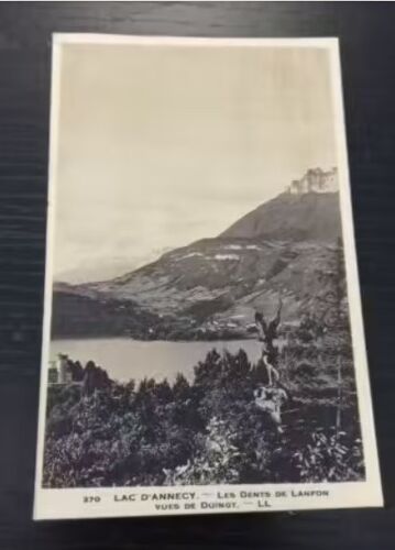 Carte Postale Lac D'annecy - Les Dents De Lanfon Vues De Duingt - N° 370 En L'état Sur Les Photos