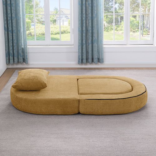 Canapé-lit pliant 2 places + oreiller mousse