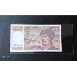 Billet De Banque : 20fr Debussy Neuf Unc Jamais Circulé, Billet Magnifique De Très Haute Qualité Top !!! Très Craquant, Aucun Epinglage, Très Belle Couleur D'Origine, Très Beau Billet Frais Et Nickel
